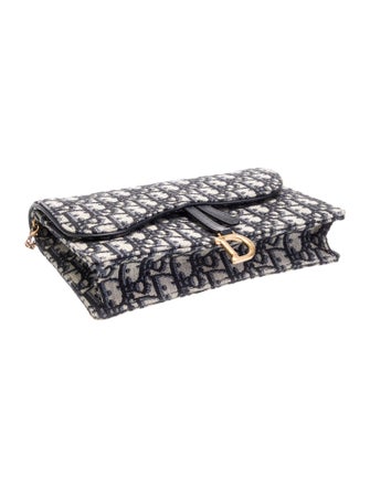 Christian Dior Oblique Jacquard Saddle