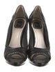 Christian Dior Cannage Pattern Leather Pumps