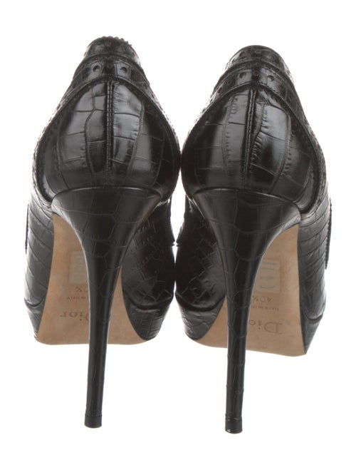 Christian Dior Cannage Pattern Leather Pumps