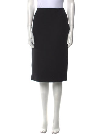 Christian Dior Wool Knee-Length Skirt