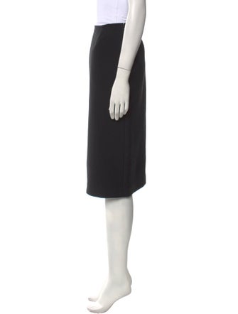 Christian Dior Wool Knee-Length Skirt