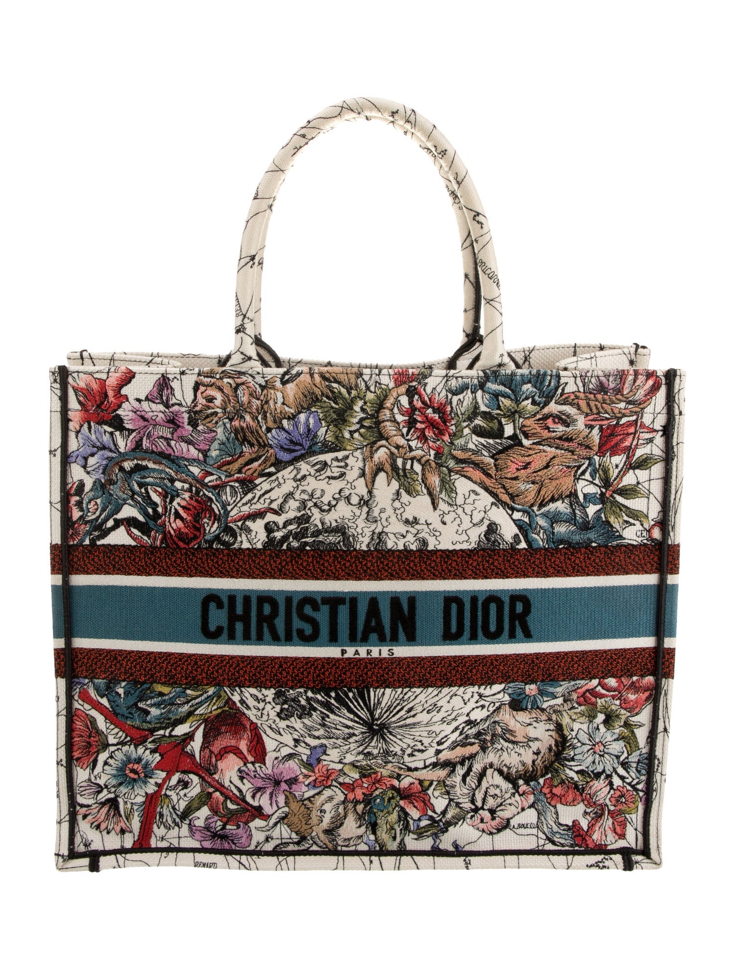 Christian Dior Canvas Book Large