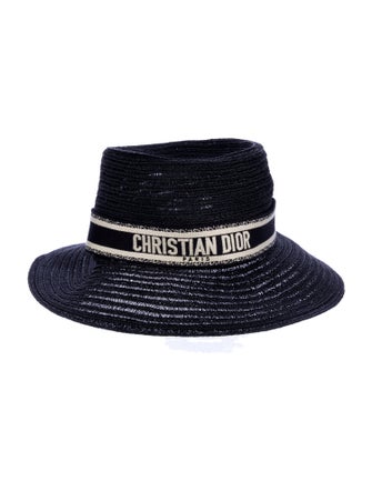 Christian Dior Straw Bucket Hat