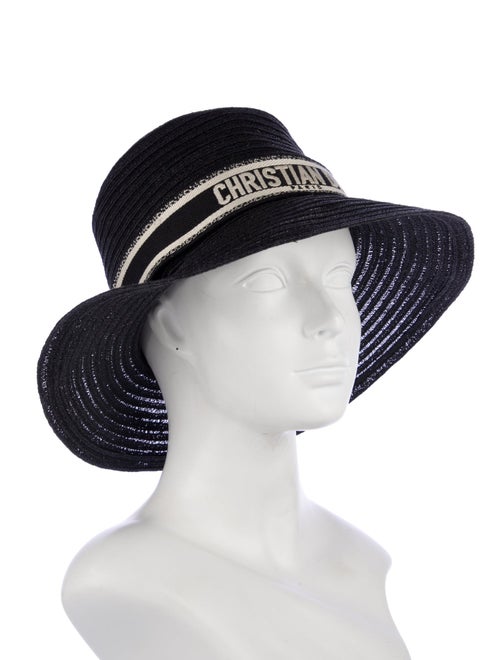 Christian Dior Straw Bucket Hat