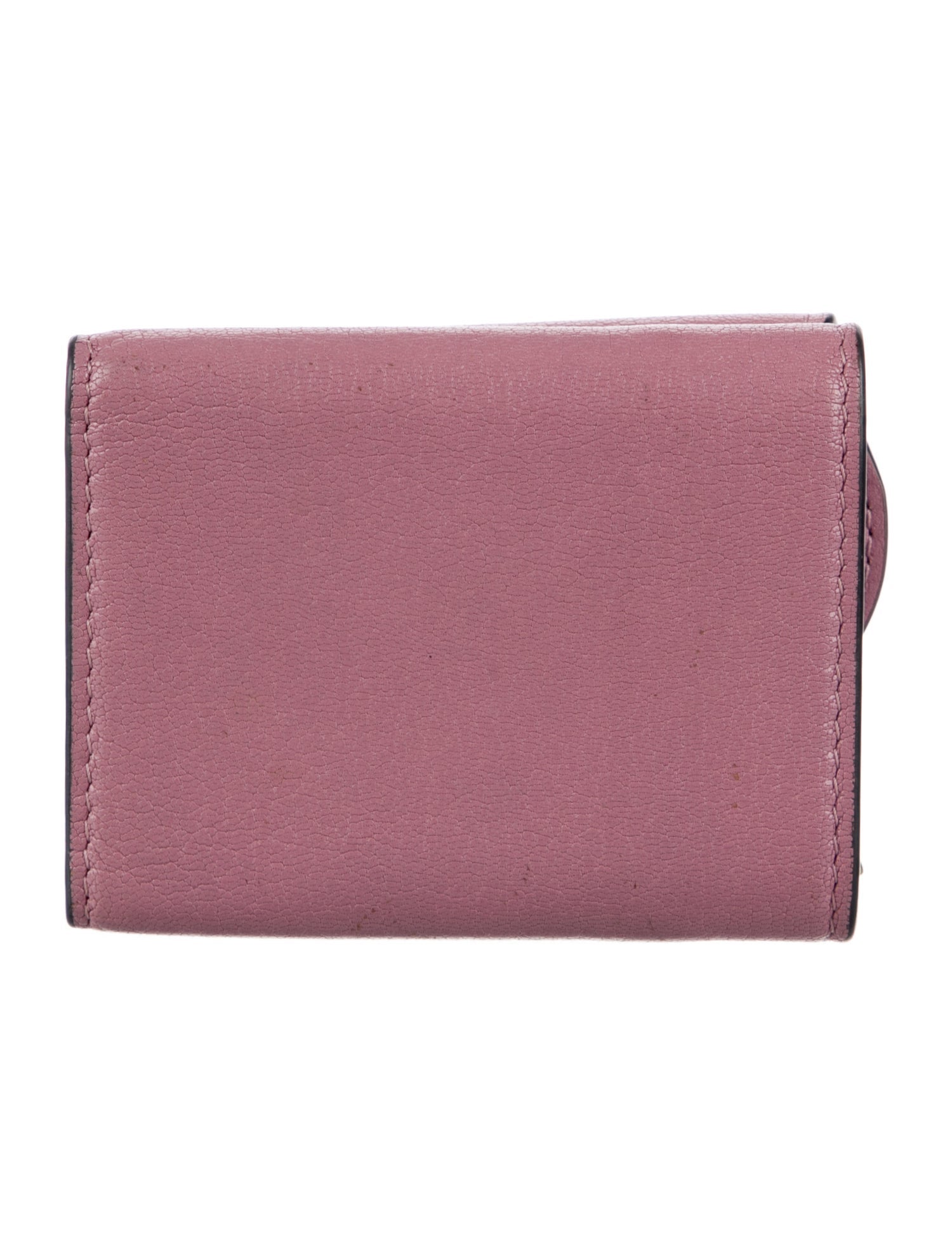Christian Dior Compact Saddle Leather Wallet
