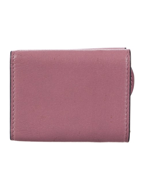 Christian Dior Compact Saddle Leather Wallet