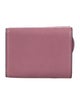 Christian Dior Compact Saddle Leather Wallet