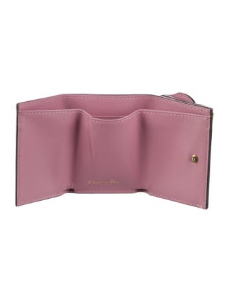 Christian Dior Compact Saddle Leather Wallet