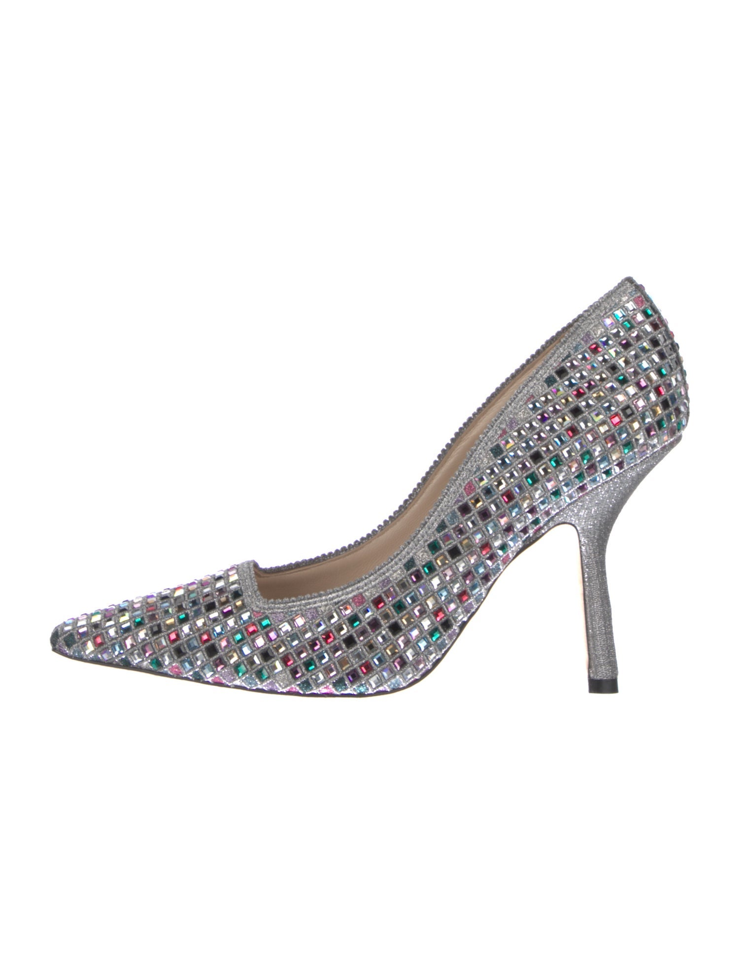 Christian Dior Crystal Crystal Embellishments Pumps