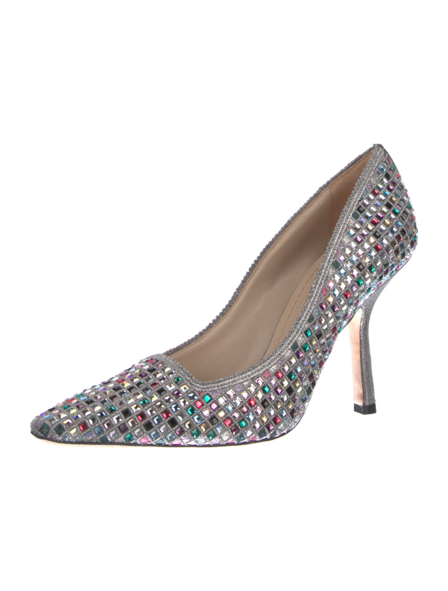 Christian Dior Crystal Crystal Embellishments Pumps