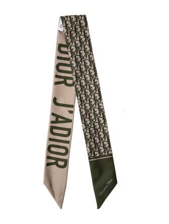 Christian Dior Silk Printed Scarf