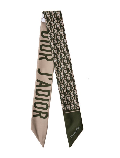 Christian Dior Silk Printed Scarf