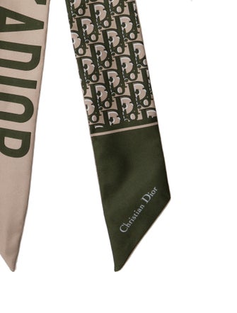 Christian Dior Silk Printed Scarf