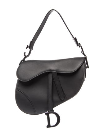 Christian Dior Leather Saddle