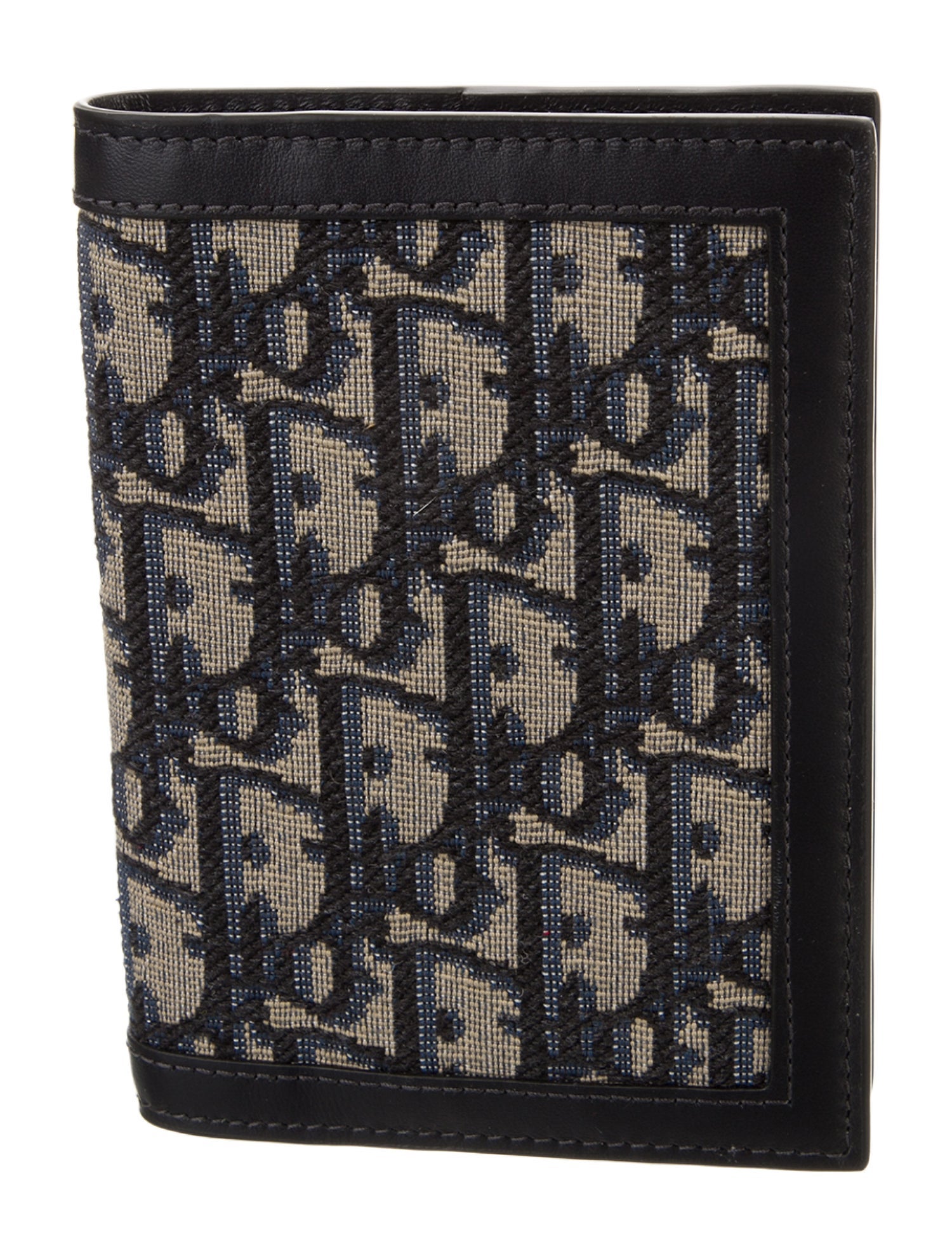 Christian Dior Oblique Jacquard Passport Holder