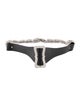 Christian Dior Wide Metal Waist Belt
