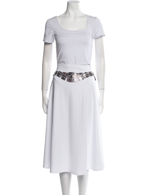 Christian Dior Wide Metal Waist Belt