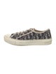 Christian Dior Oblique Jacquard Embroidered Accent Sneakers