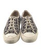 Christian Dior Oblique Jacquard Embroidered Accent Sneakers
