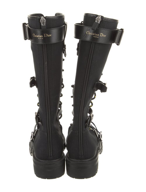 Christian Dior Nylon Combat Boots