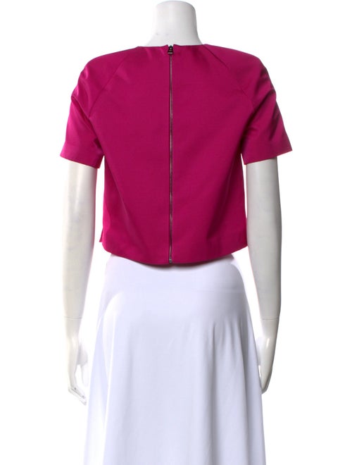 Christian Dior Wool Crew Neck Crop Top