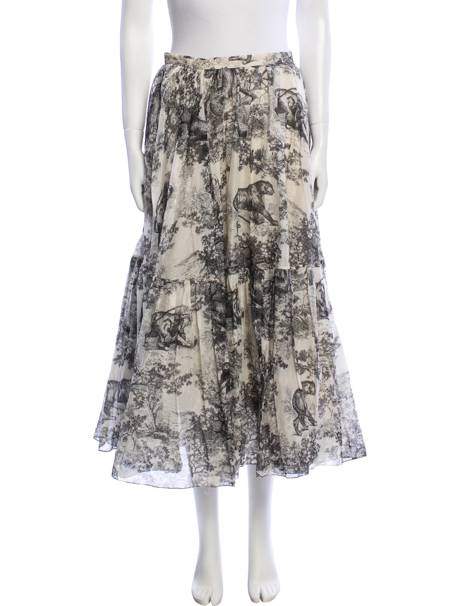 Christian Dior 2019 Midi Length Skirt