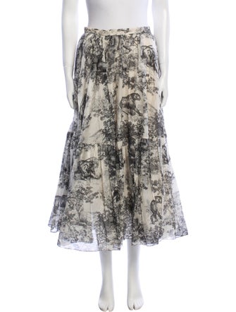 Christian Dior 2019 Midi Length Skirt