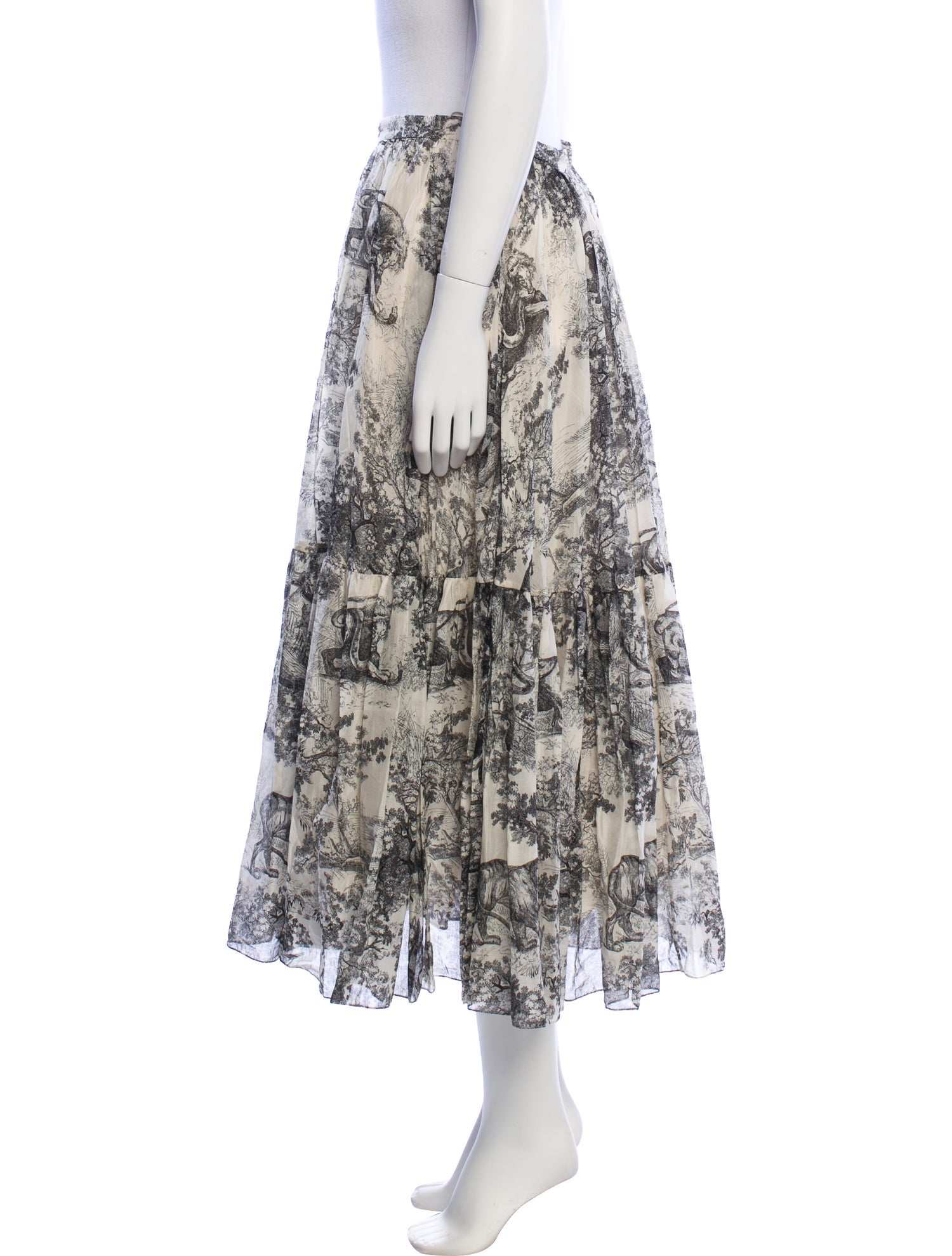 Christian Dior 2019 Midi Length Skirt