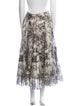 Christian Dior 2019 Midi Length Skirt