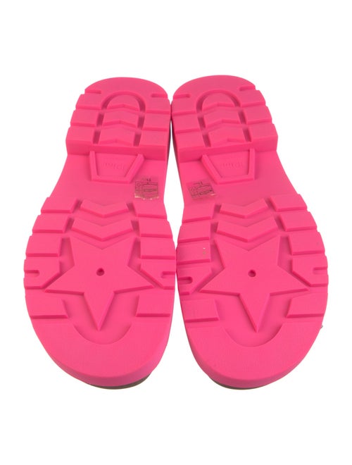 Christian Dior Leather Studded Accents Mules