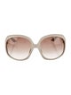 Christian Dior Dior Glossy 1 Oversize Sunglasses