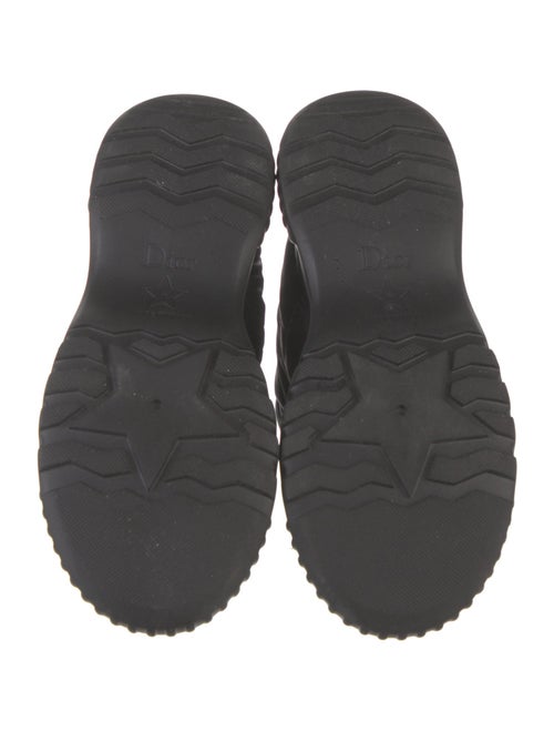 Christian Dior Cannage Pattern Nylon Boots