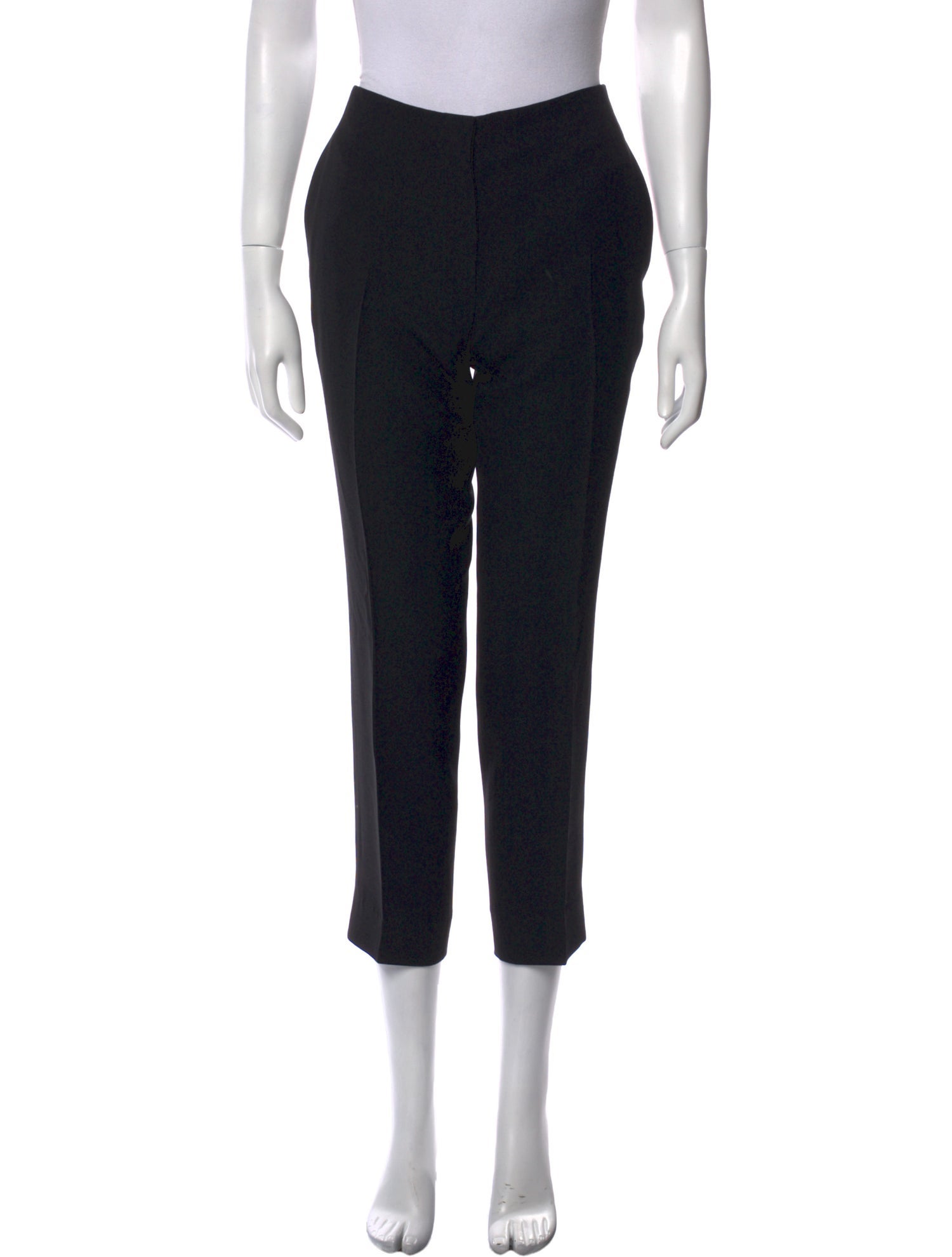 Christian Dior Silk Straight Leg Pants