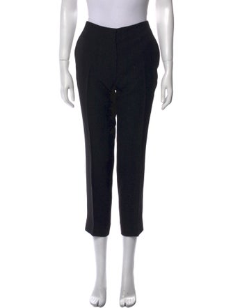 Christian Dior Silk Straight Leg Pants