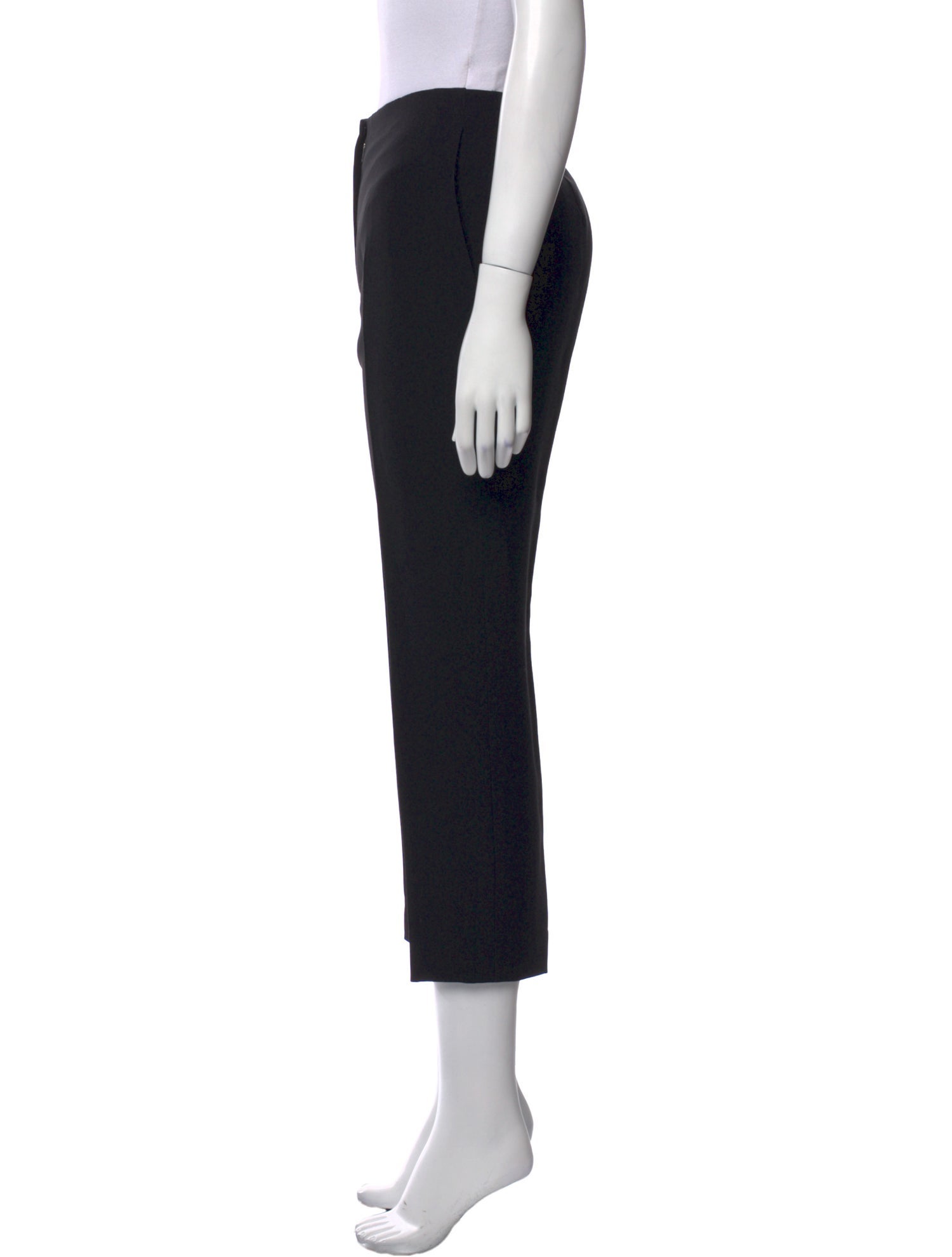 Christian Dior Silk Straight Leg Pants