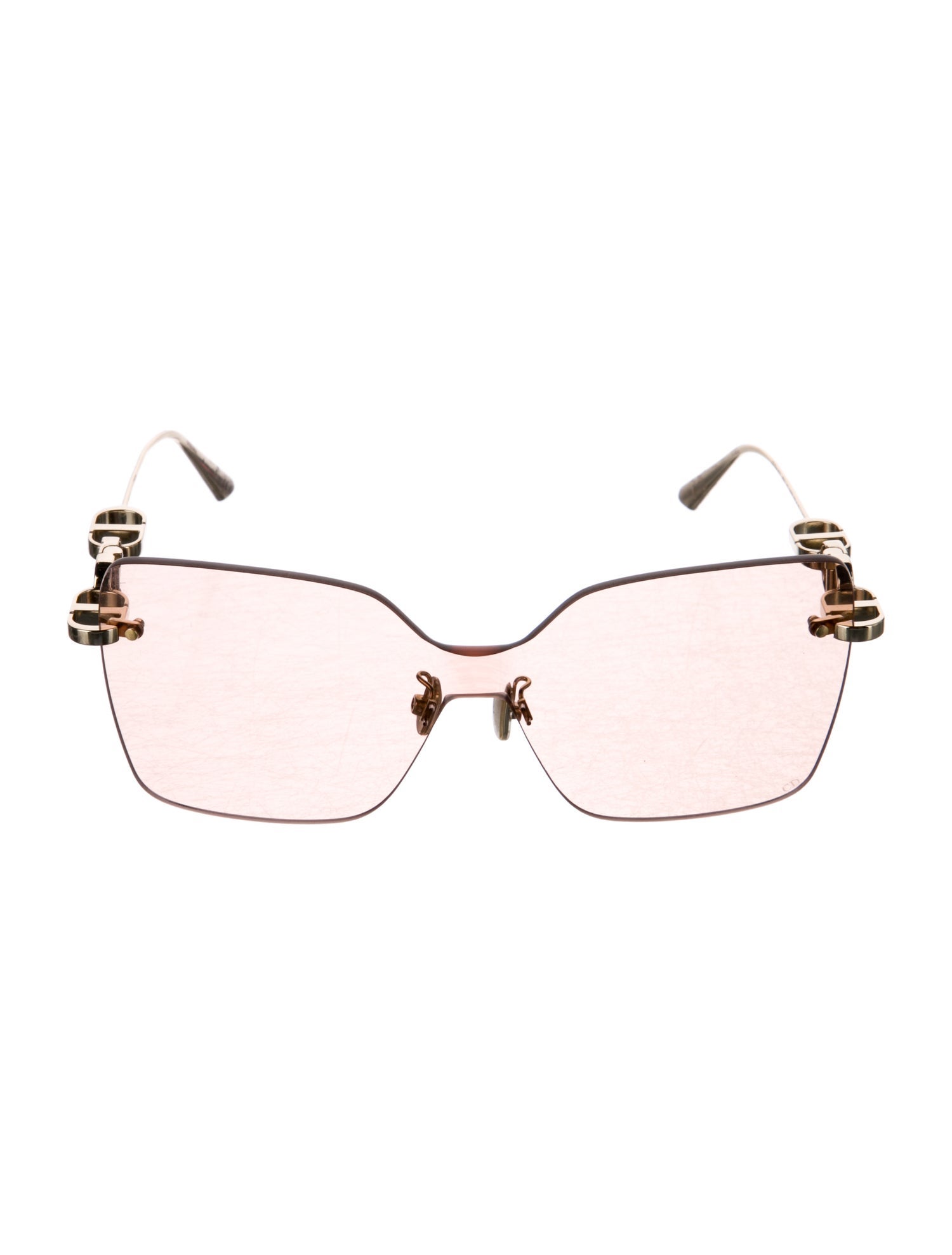 Christian Dior Square Tinted Sunglasses