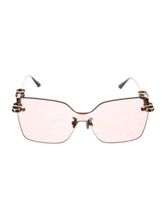 Christian Dior Square Tinted Sunglasses
