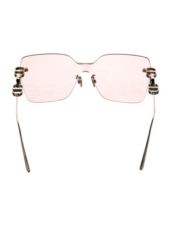 Christian Dior Square Tinted Sunglasses