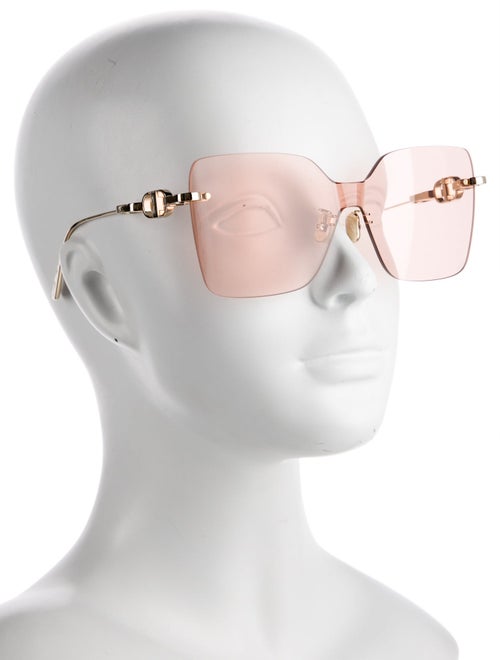 Christian Dior Square Tinted Sunglasses