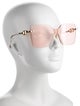 Christian Dior Square Tinted Sunglasses