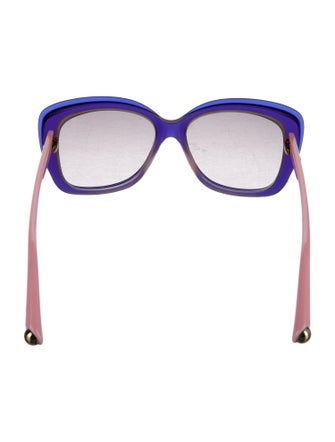 Christian Dior DiorPromesse2 Cannage Pattern Sunglasses