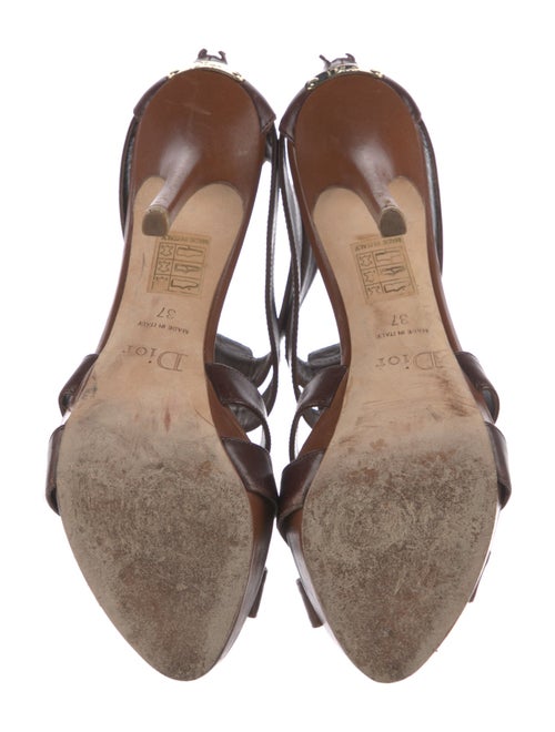 Christian Dior Leather Sandals