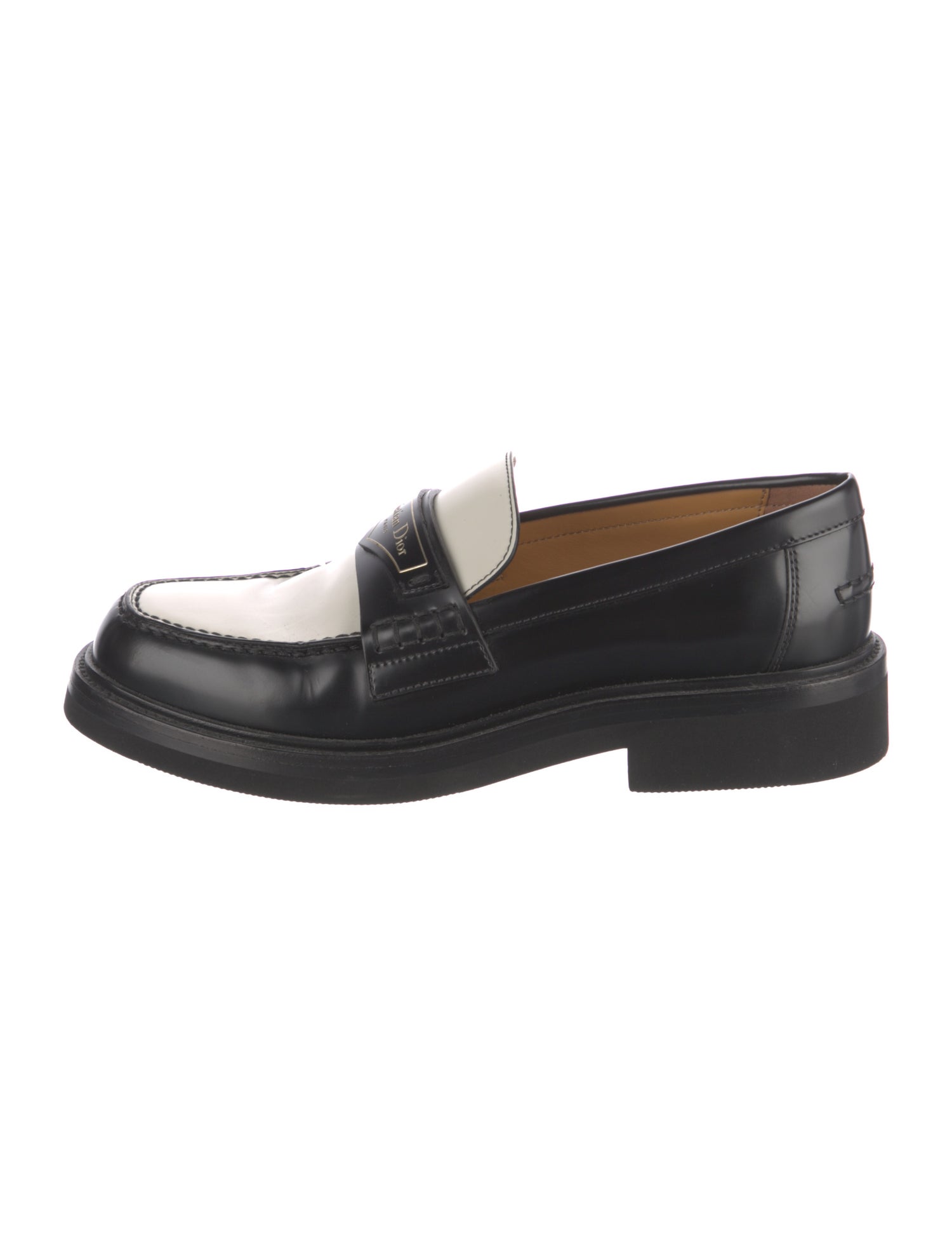 Christian Dior Leather Loafers