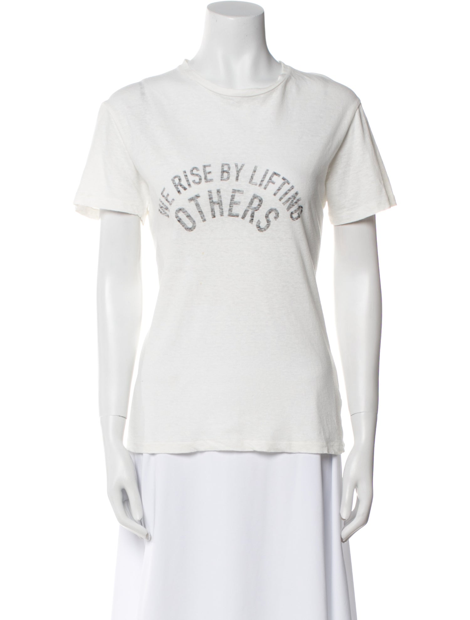 Christian Dior Graphic Print Crew Neck T-Shirt