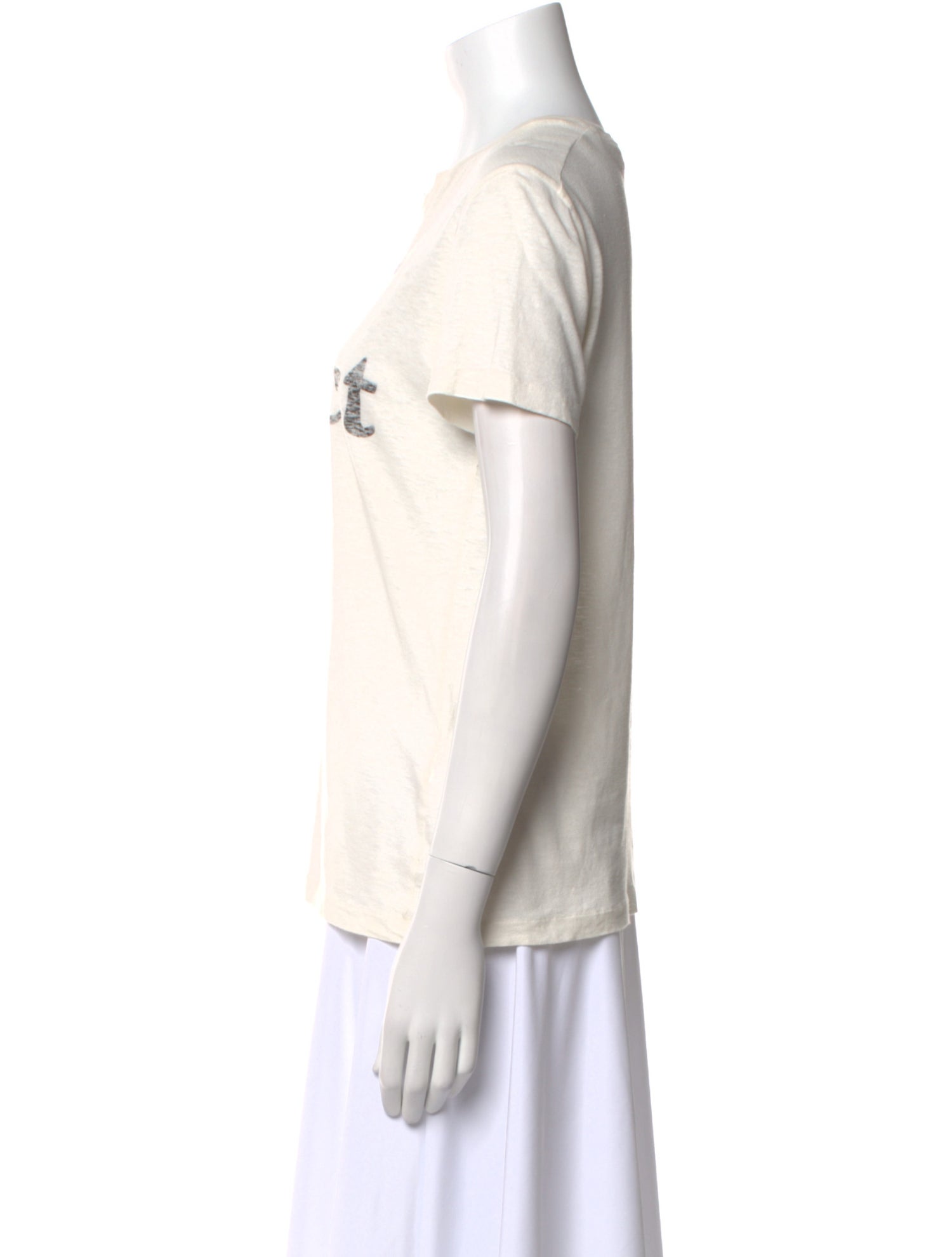 Christian Dior Graphic Print Crew Neck T-Shirt