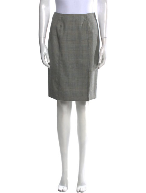 Christian Dior Wool Knee-Length Skirt
