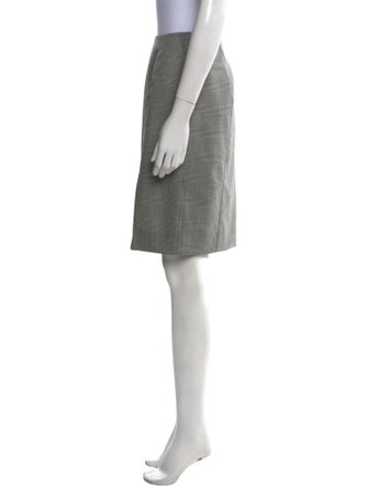 Christian Dior Wool Knee-Length Skirt