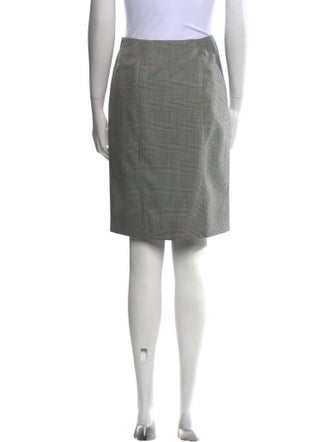 Christian Dior Wool Knee-Length Skirt