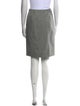 Christian Dior Wool Knee-Length Skirt