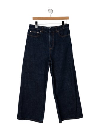 Christian Dior High-Rise Wide Leg Jeans